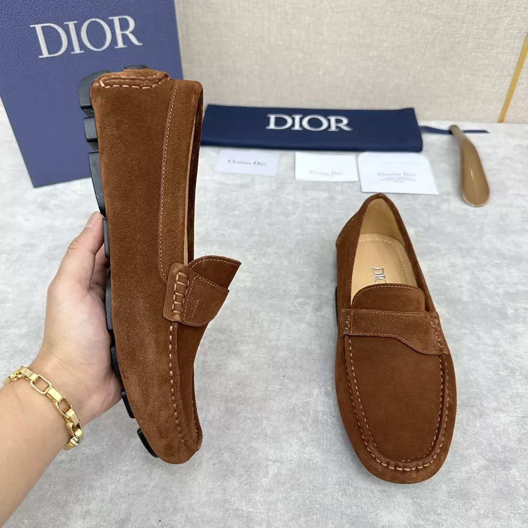 christian dior cuir chaussures pour femme s_12744604